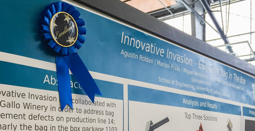 UC Merced's Innovate to Grow poster competition 